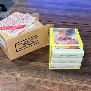 1978 Reader's Digest Stereo 8 Tape Collection “Thanks for the Memories “